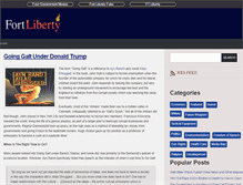 Tablet Screenshot of fortliberty.org